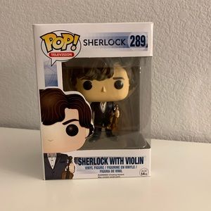Sherlock with Violin #289 Pop Funko Figurine